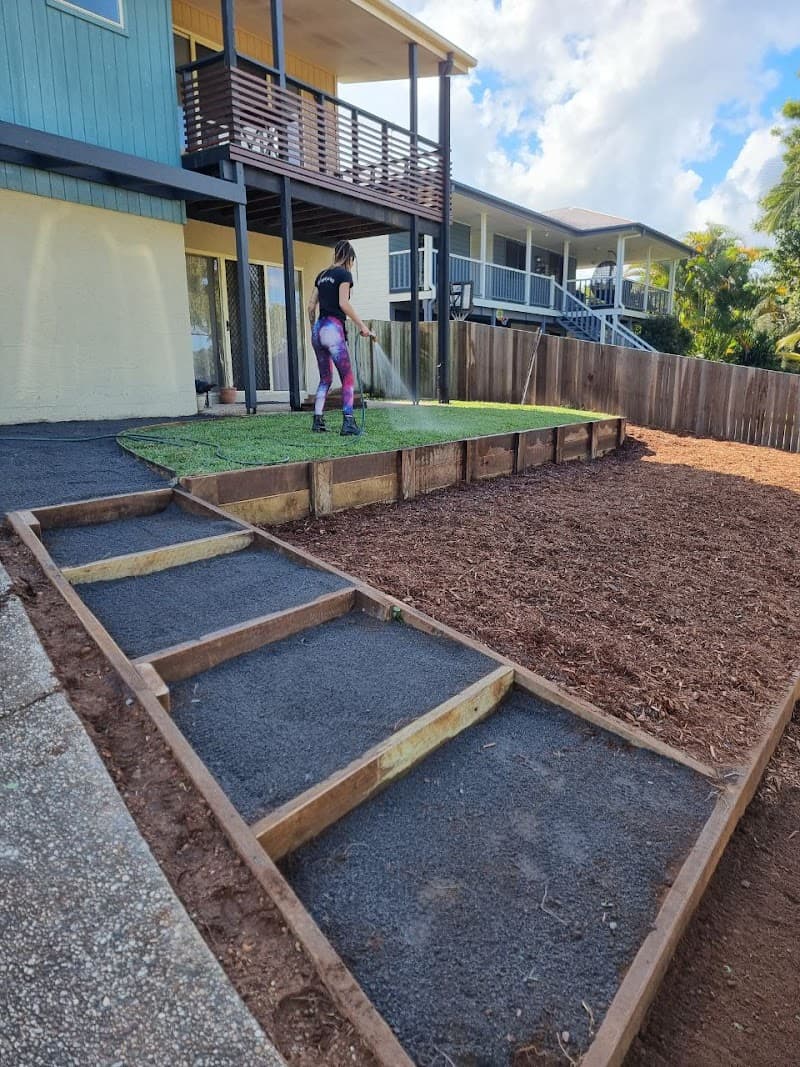 Greener Landscaping Queensland landscaping work in Mooloolaba