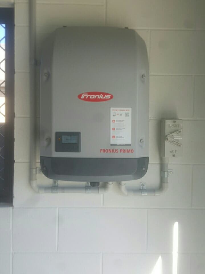 Greenfield Energy solar panel installation work in Cairns North