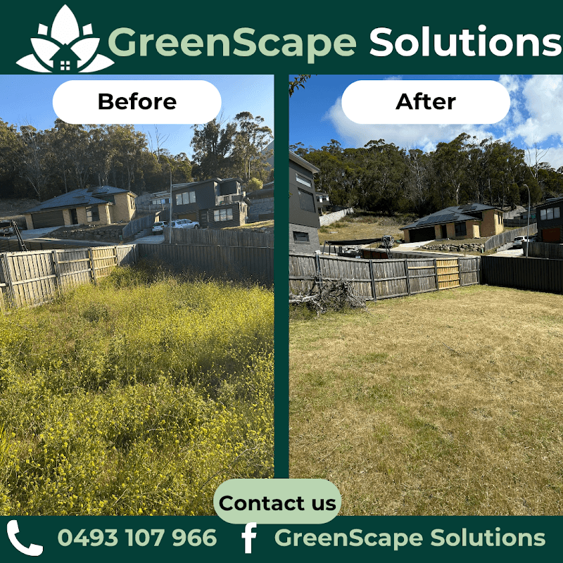 Greenscape Solutions lawn care work in Mount Stuart