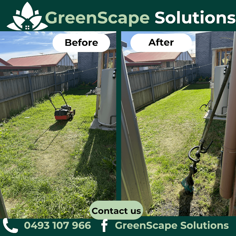 Greenscape Solutions lawn care work in Mount Stuart