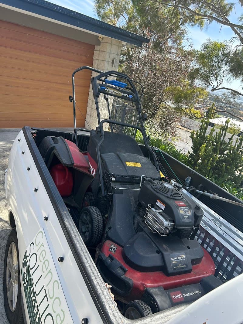 Greenscape Solutions lawn care work in Mount Stuart