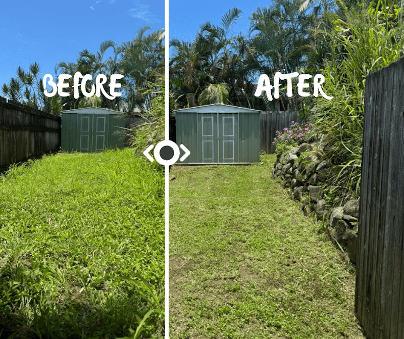 Greenstone Mowing and Handyman Services Mackay gardening work in Glenella