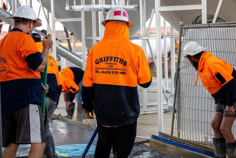 Griffiths Concrete & Construction Services concreting work in Cabarlah