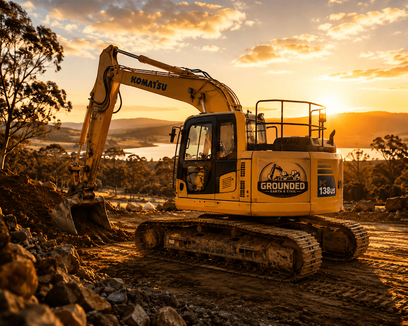 Grounded Earth & Civil demolition work in South Launceston