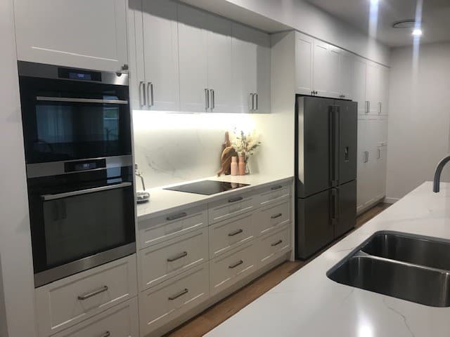 Groves Joinery kitchen renovation work in Redhead