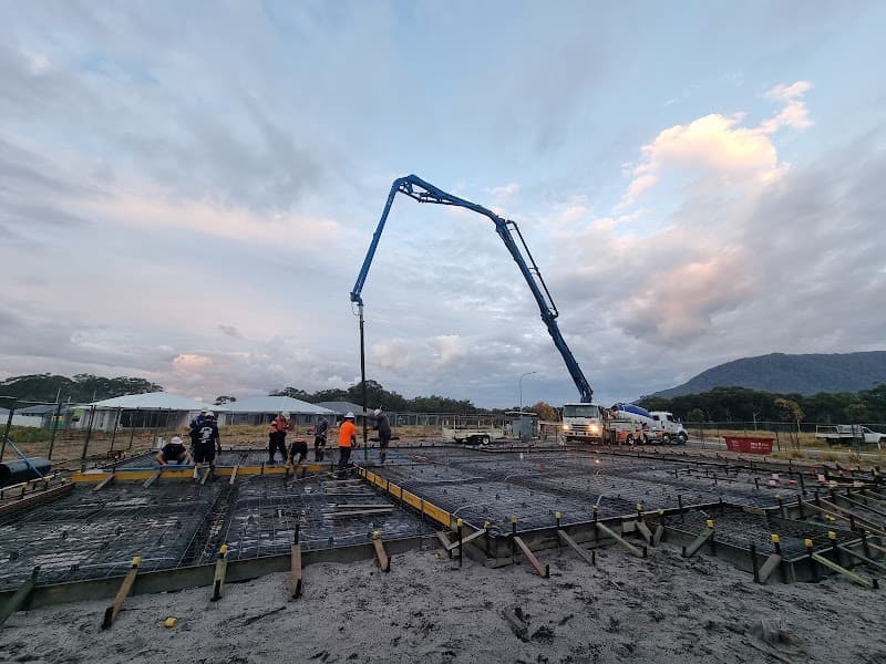 GS Concrete Pumping concreting work in Wauchope