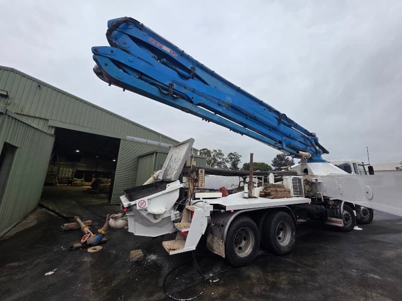 GS Concrete Pumping concreting work in Wauchope