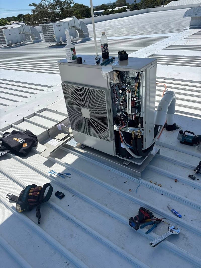 GSA Group air conditioning work in Garbutt