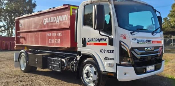 GuardAway Skip Bins rubbish removal work in St Leonards