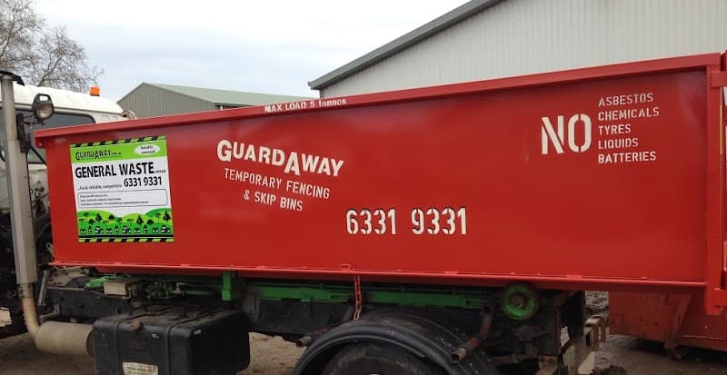 GuardAway Skip Bins rubbish removal work in St Leonards