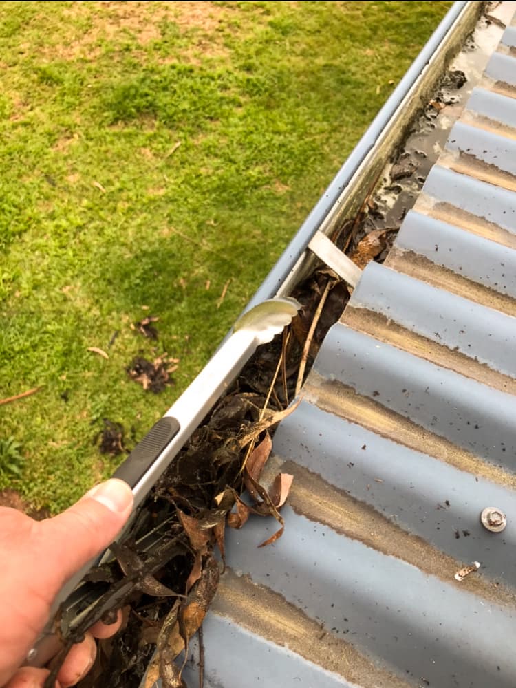 Gutter Get It Clean gutter cleaning work in Slacks Creek