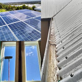 GUTTER GLASS & SOLAR gutter cleaning work in Adelaide