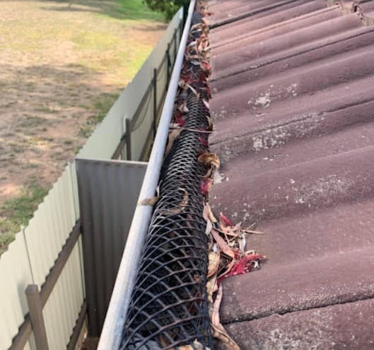 Gutter Goblins Pty Ltd gutter cleaning work in Warners Bay