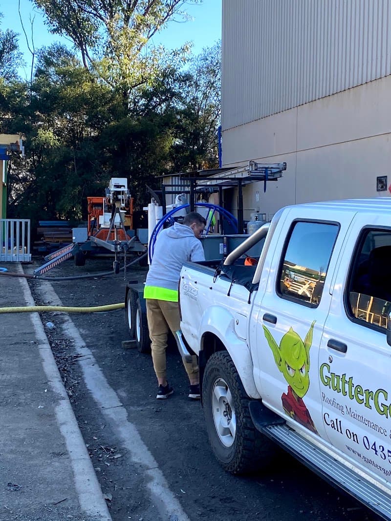Gutter Goblins Pty Ltd gutter cleaning work in Warners Bay