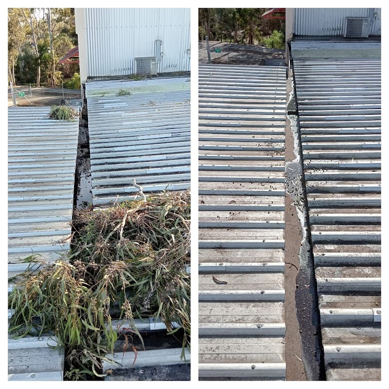 Gutter Guys Adelaide gutter cleaning work in Modbury