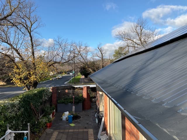 Gutter Knight South Australia gutter cleaning work in Myrtle Bank