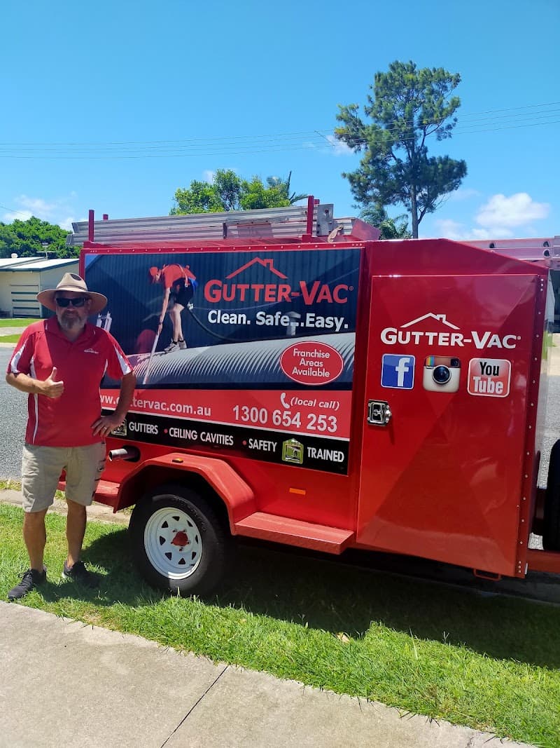 Gutter-Vac Mackay, Whitsunday's and Coalfields gutter cleaning work in South Mackay