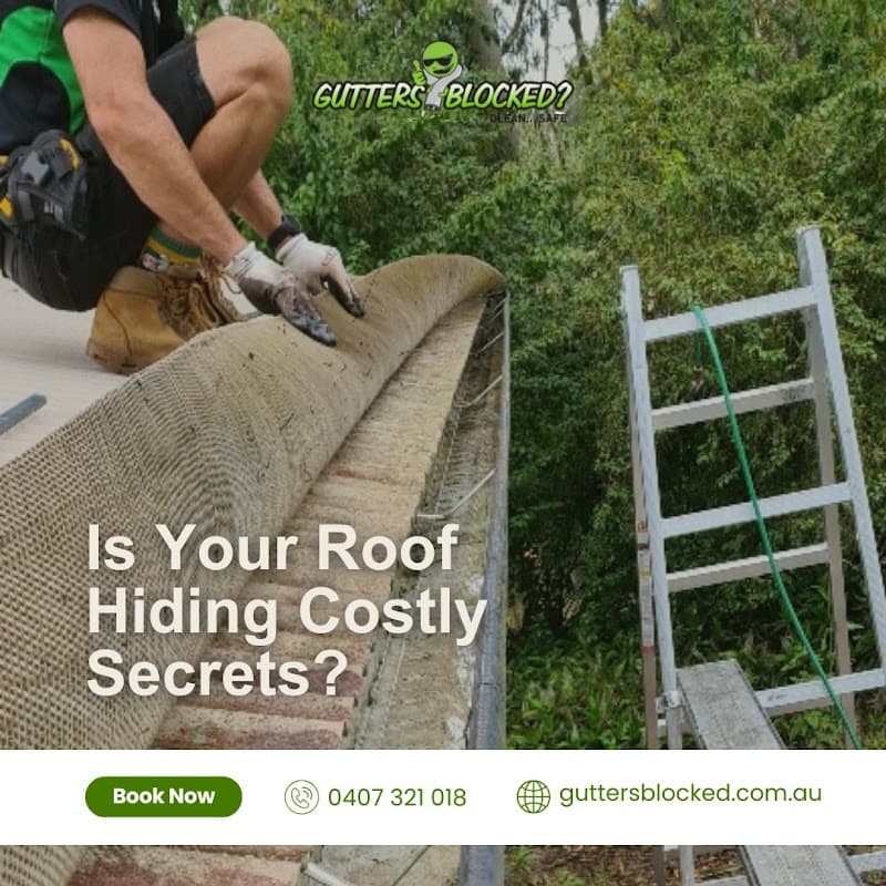 Gutters Blocked gutter cleaning work in Upper Coomera
