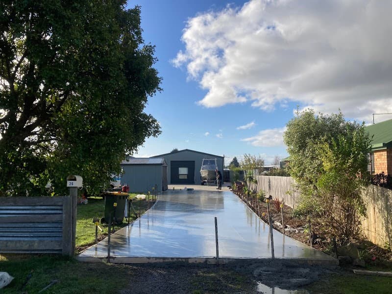 GW Concrete Contractors concreting work in Beauty Point