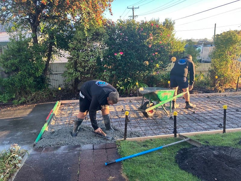 GW Concrete Contractors concreting work in Beauty Point