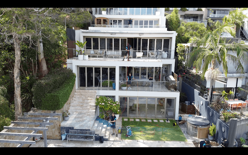 H2O Exterior Cleaning gutter cleaning work in Dee Why