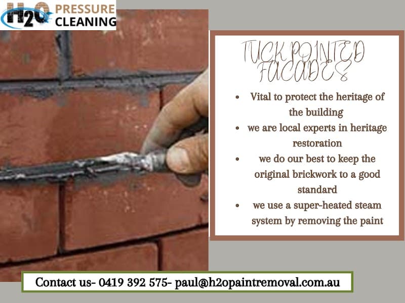 H2O Pressure Cleaning Services and Supplies pressure washing work in Melbourne