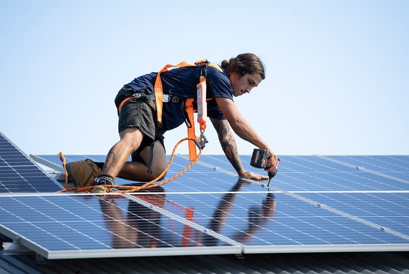 Halcol Energy - Solar & Batteries solar panel installation work in Bokarina