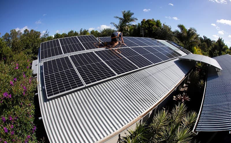 Halcol Energy - Solar & Batteries solar panel installation work in Bokarina