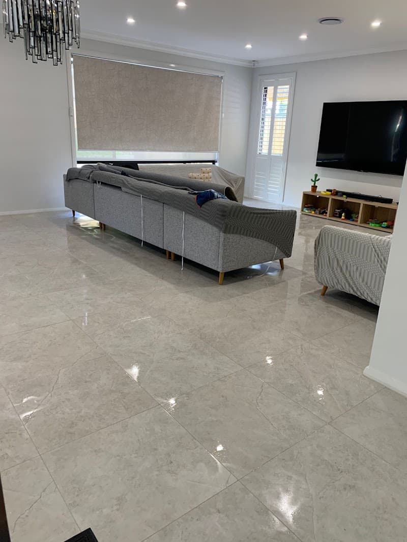 Hamiltons Tile & Stone tiling work in Kirrawee