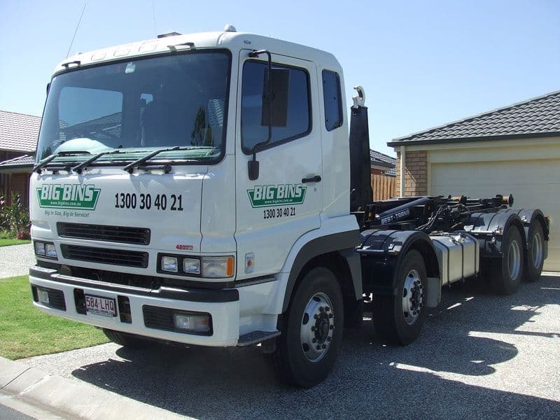 Handybin Waste Services rubbish removal work in Capalaba