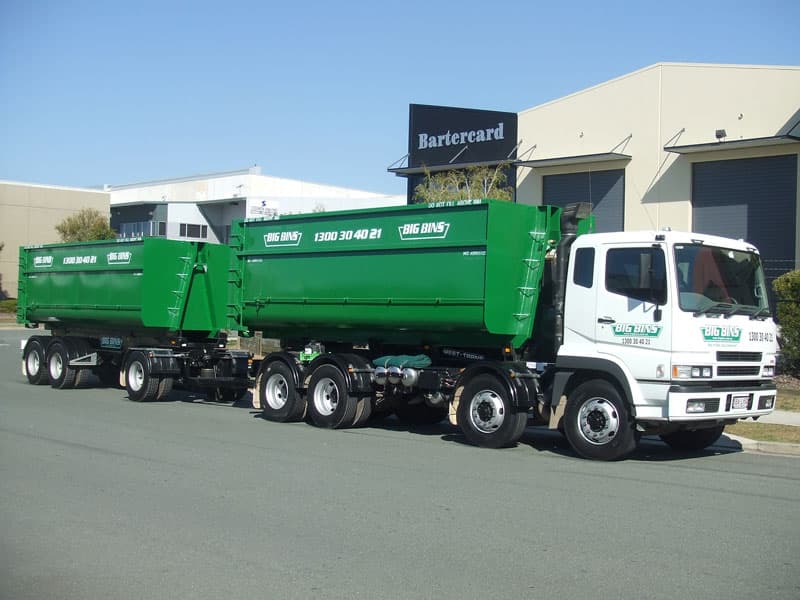 Handybin Waste Services rubbish removal work in Capalaba