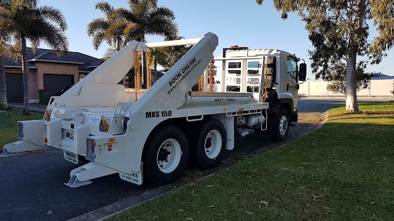 Handybin Waste Services rubbish removal work in Capalaba