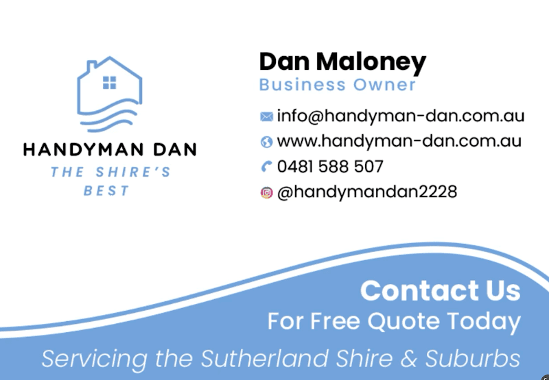 Handyman Dan handyman work in Miranda