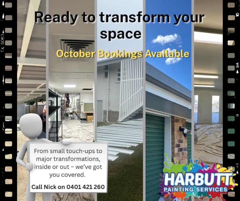Harbutt Painting Services painter work in Berserker