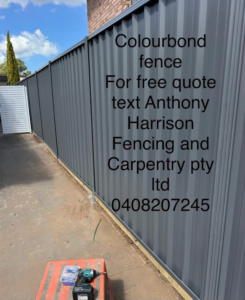 Harrison fencing and carpentry fencing work in Seven Hills