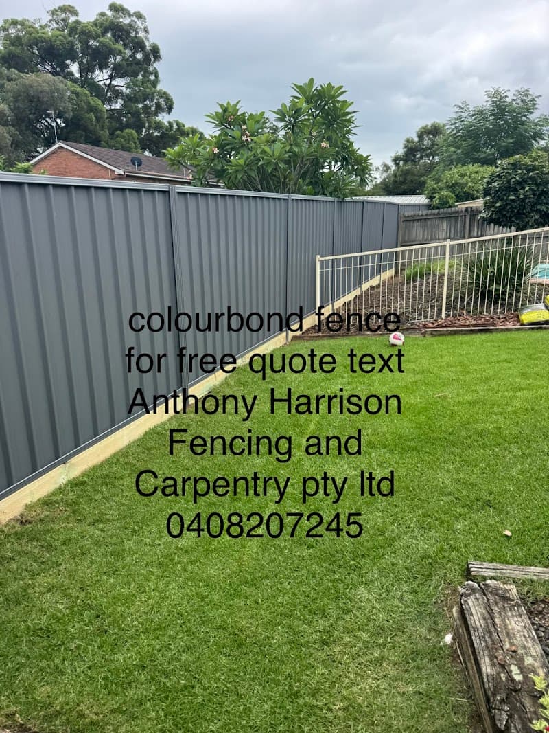 Harrison fencing and carpentry fencing work in Seven Hills