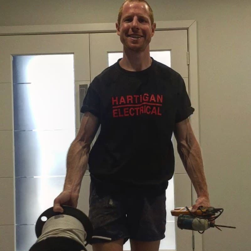 HARTIGAN ELECTRICAL electrician work in Alfredton