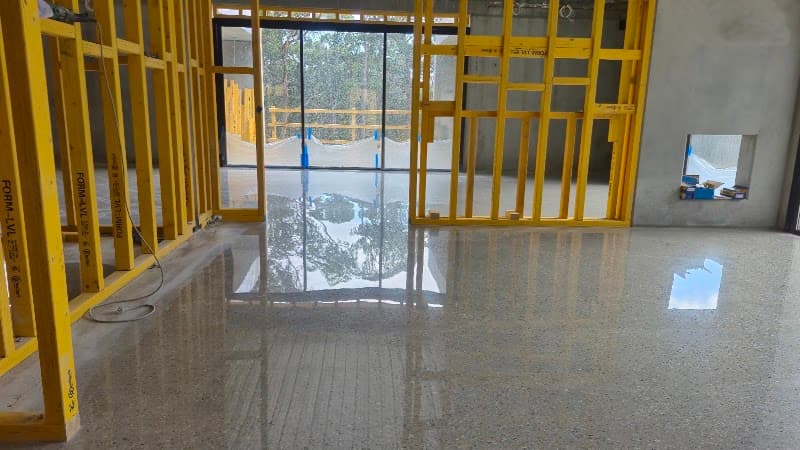 Haynes Polished Concrete concreting work in Delacombe