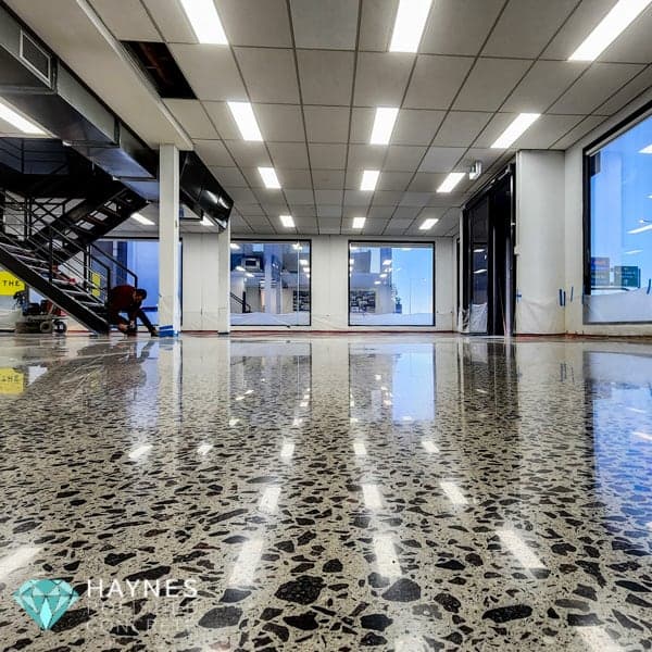 Haynes Polished Concrete concreting work in Delacombe