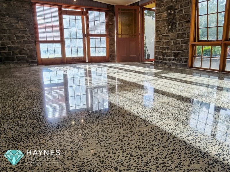 Haynes Polished Concrete concreting work in Delacombe
