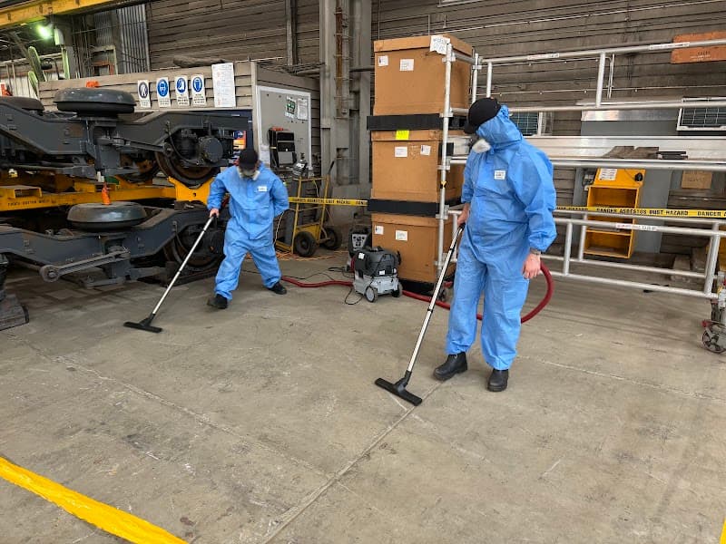 Hazclear Environmental asbestos removal work in Toowong