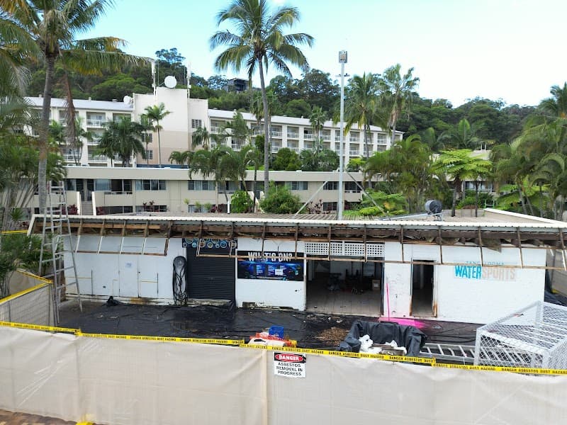 Hazclear Environmental asbestos removal work in Toowong