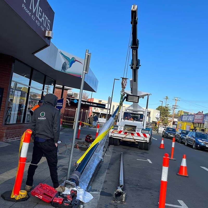 Heerey Electrical electrician work in North Hobart