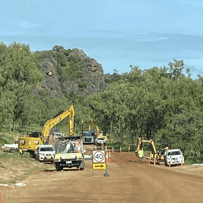HEH Civil Construction Cairns demolition work in Westcourt