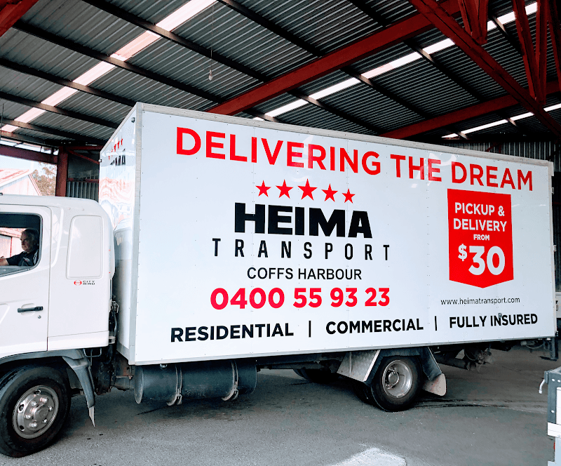 Heima Transport removalist work in Coffs Harbour