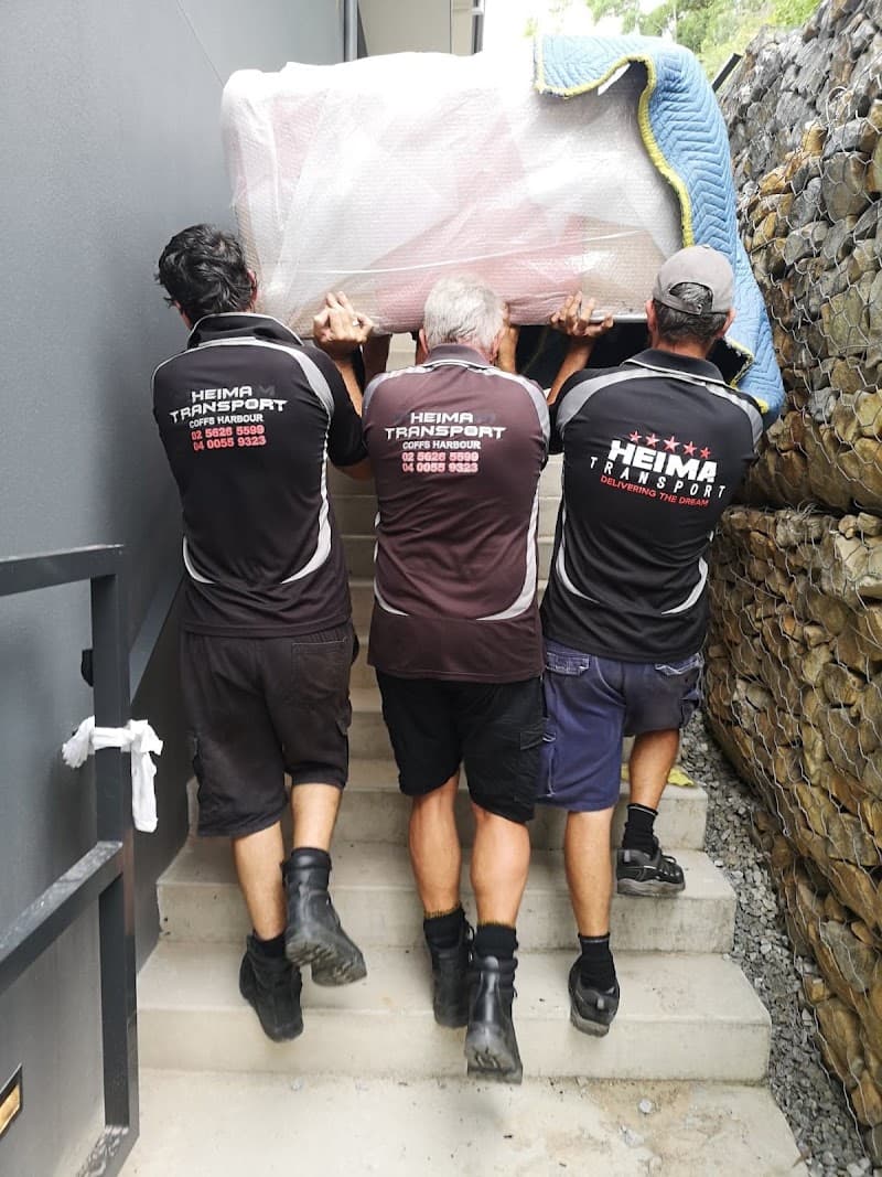 Heima Transport removalist work in Coffs Harbour