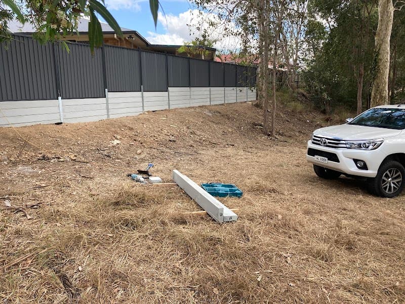 Hernsley Fencing Services fencing work in Mitchelton