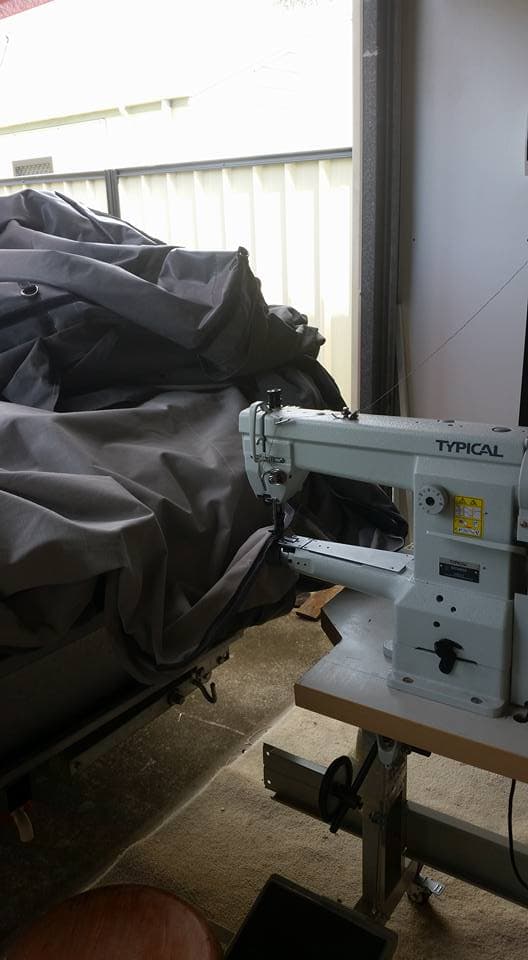 Hervey Bay Canvas curtains & blinds work in Urangan