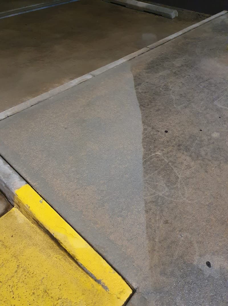 High Pressure Water Technology pressure washing work in Naval Base