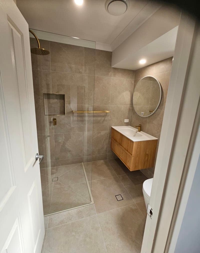 Highland Constructions and Bathrooms bathroom renovation work in Trinity Beach